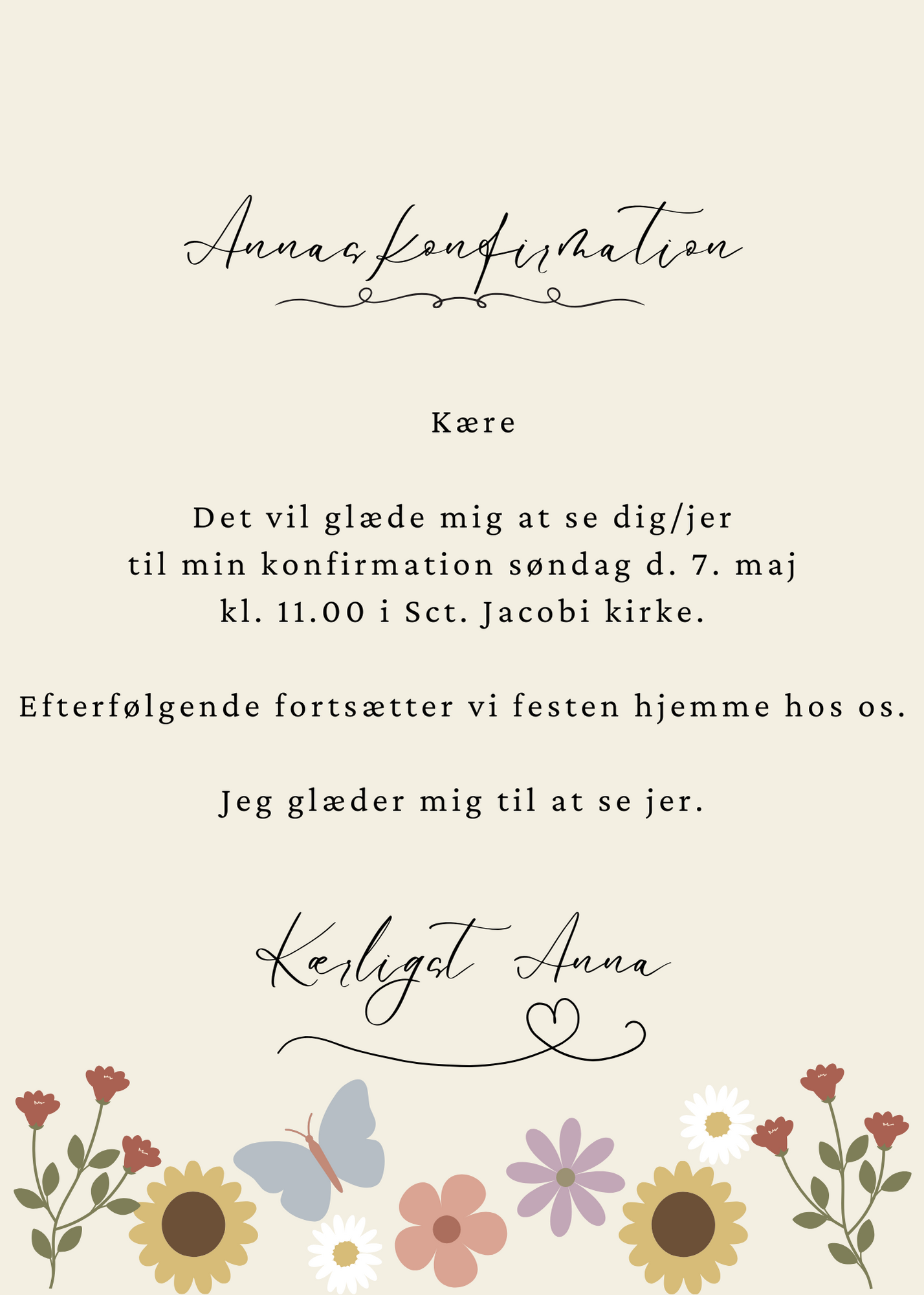 Annas konfirmation